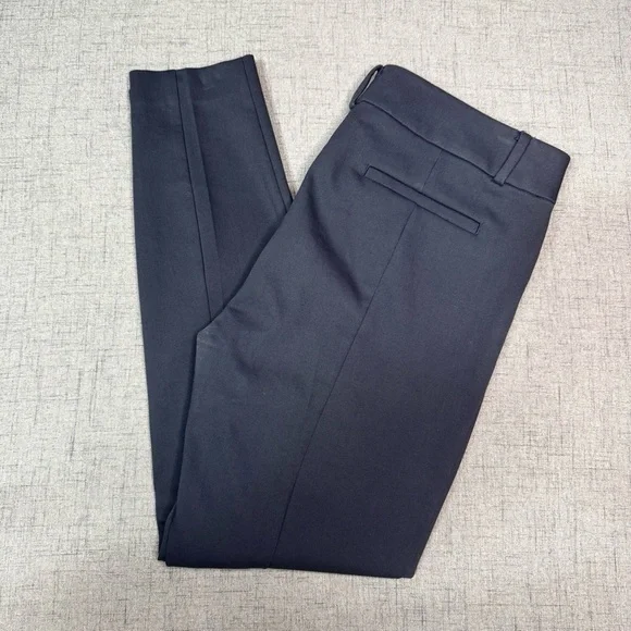 LOFT Marisa Skinny Slim Ankle Pencil Dress Pants Gray Size 8 - Picture 6 of 10
